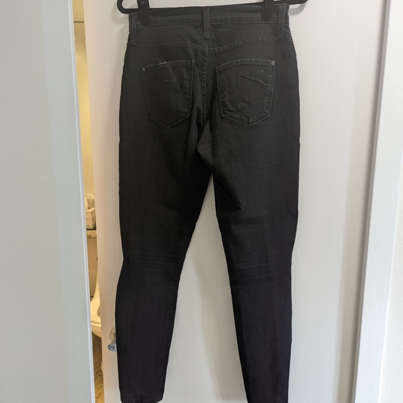 James Jeans High Class Edition Skinny Jeans in Black Shadow - Sz 28 - Picture 8 of 12